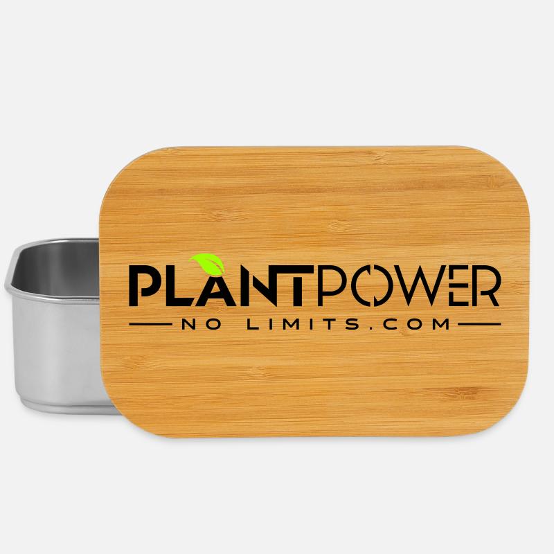 Plant Power - No Limits - Lunch Box - Silber