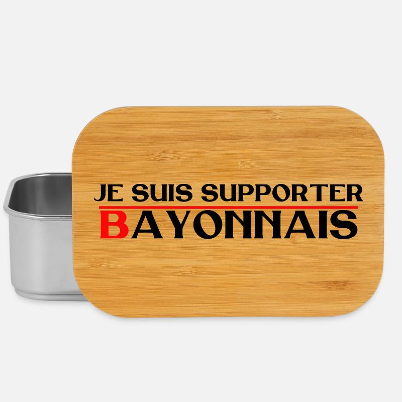 Je suis supporter Bayonnais - Boîte à goûter - argent