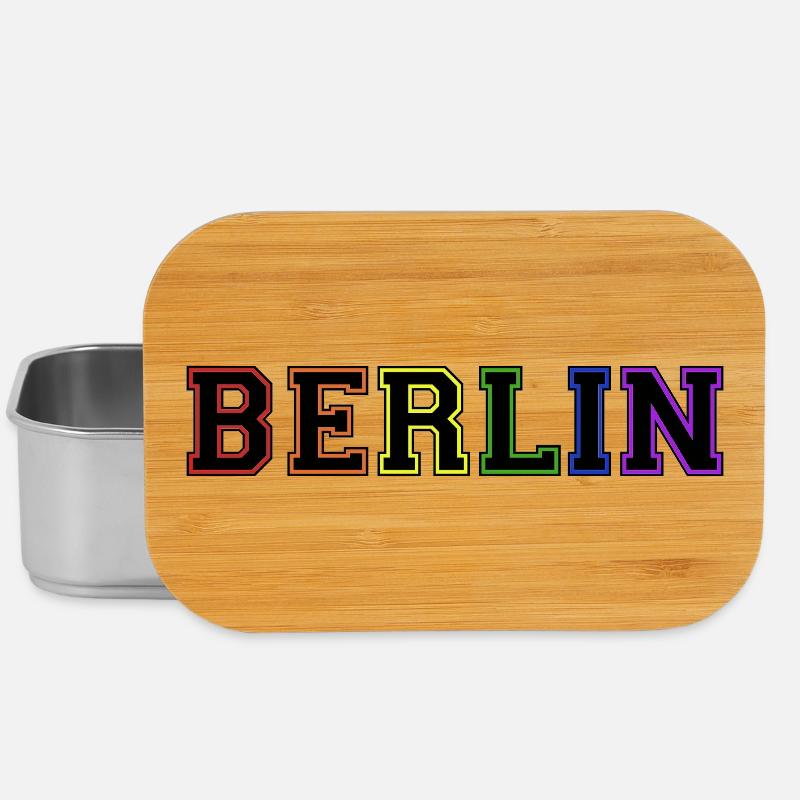 Arc-en-ciel universitaire de Berlin - Boîte à goûter - argent