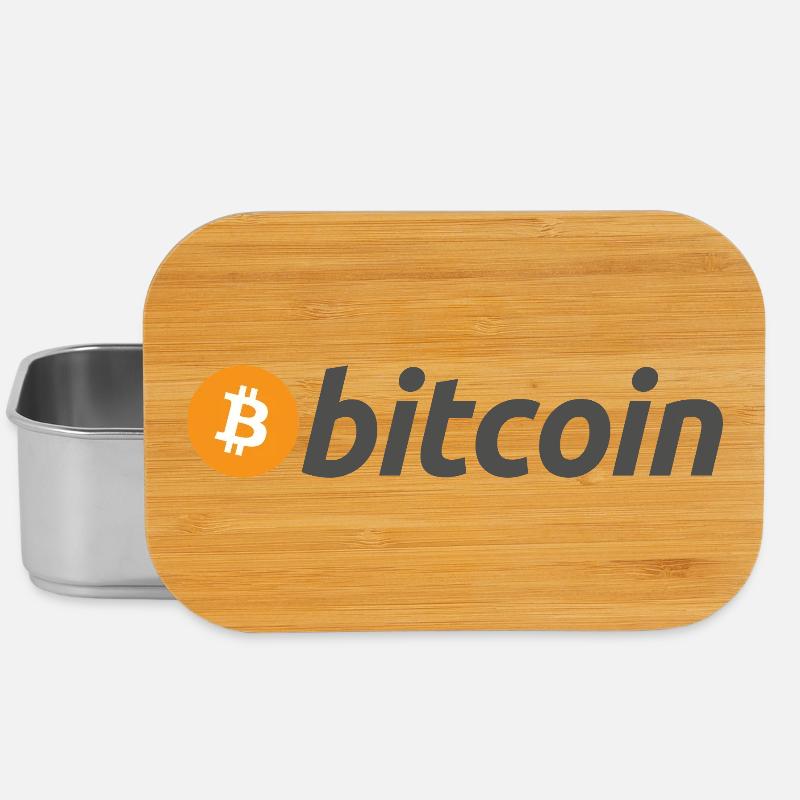 Bitcoin - Lunch Box - Silber