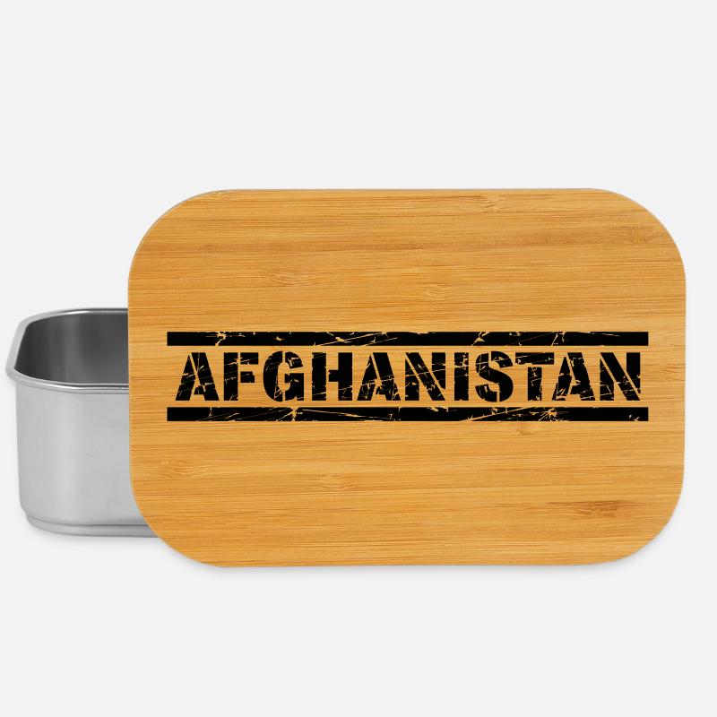 Afghanistan - Lunch Box - silver