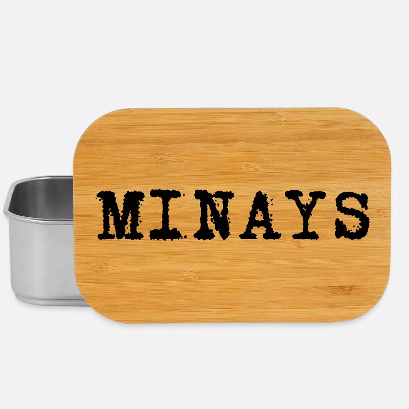 Logo Minays - Lunch Box - Silber