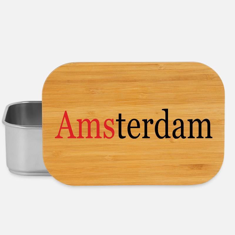 Amsterdam - Lunch Box - silver