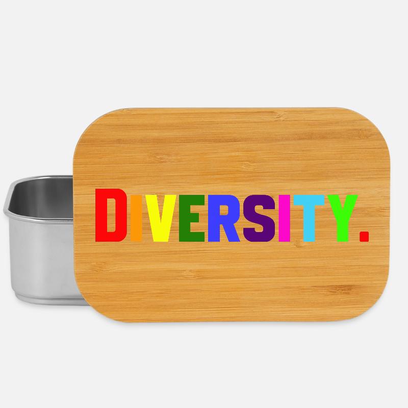 Diversité - Boîte à goûter - argent