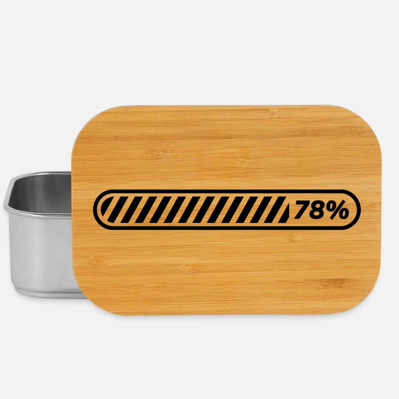 Loading… 78 % - Lunch Box - Silber