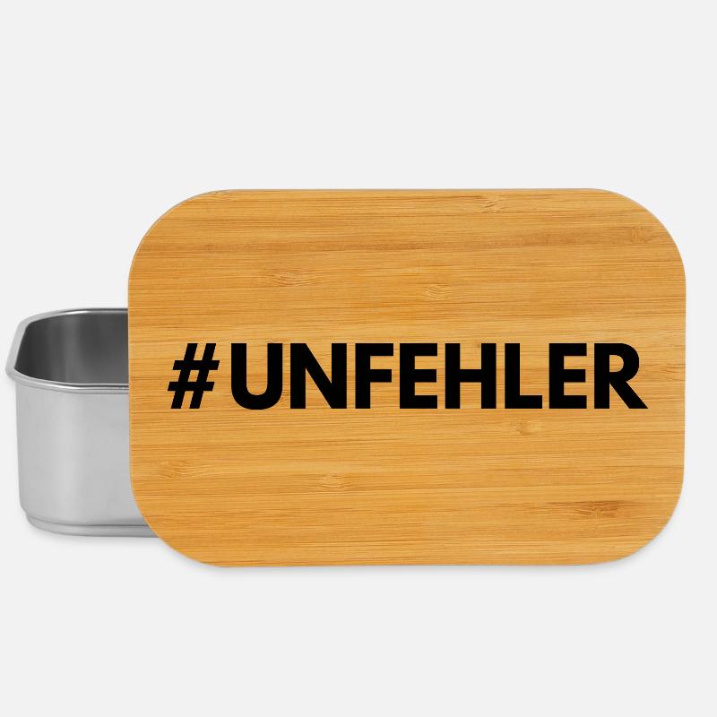 #Unfehler - Lunch Box - silver