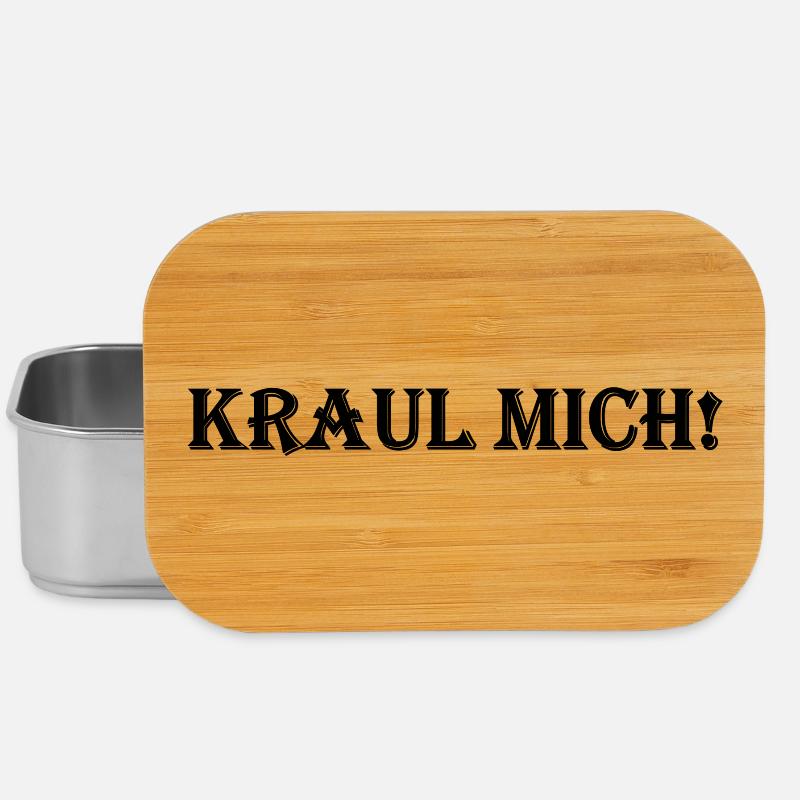 Kraul mich! - Lunch Box - Silber