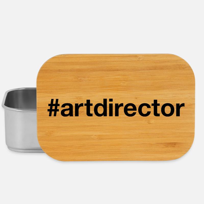 ART DIRECTOR Hashtag - Lunch Box - Silber
