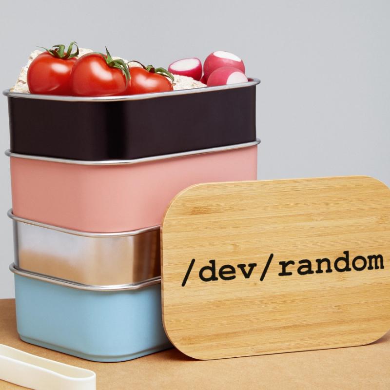 Linux random number generator - /dev/random Lunch Box