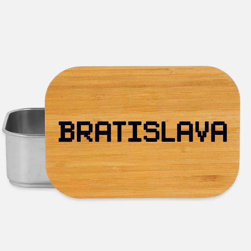 BRATISLAVA Slovakia Slowakei - Lunch Box - Silber