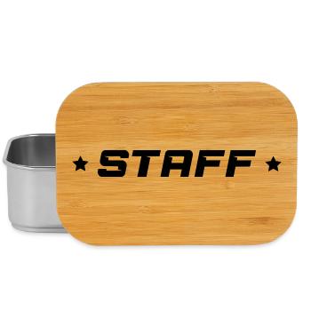 Staff - Lunch Box - Silber - Vorne