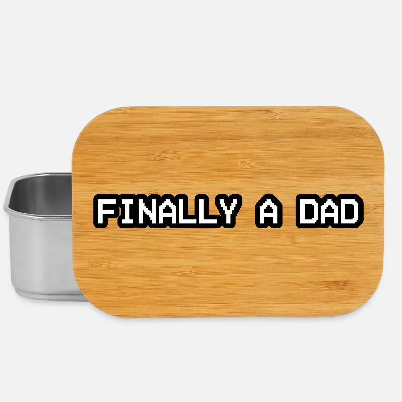 finally a dad design - Lunch Box - silver
