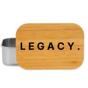 Legacy - Build Your Story - Lunch Box - silver - Front