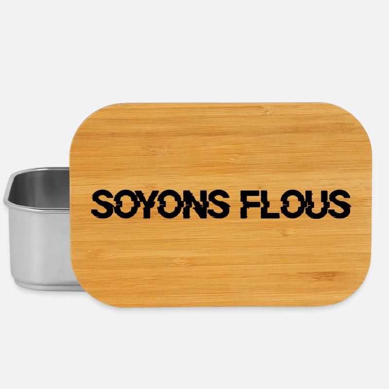 Soyons flous - Boîte à goûter - argent