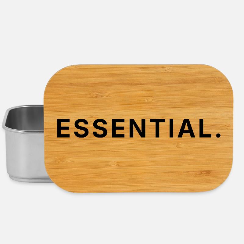 Style Minimaliste Essential - Boîte à goûter - argent