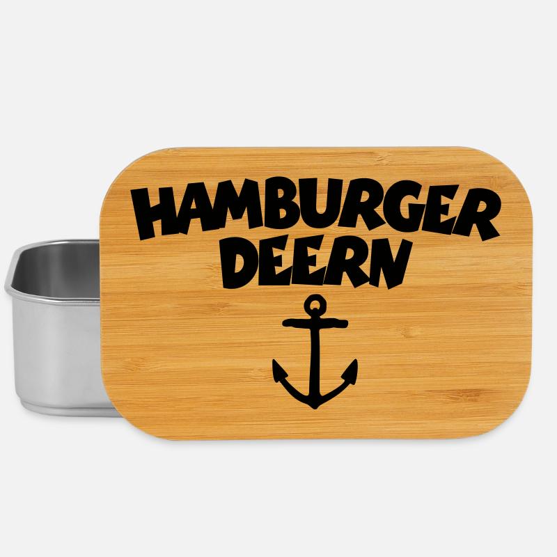 Hamburger Deern - Lunch Box - Silber