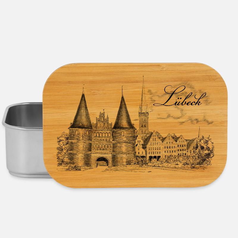 Lübeck - Lunch Box - Silber