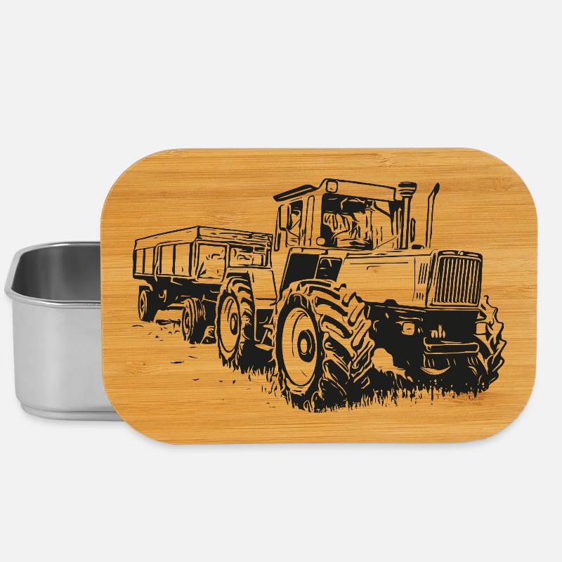 MB trac 1600 turbo | Traktor - Lunch Box - Silber