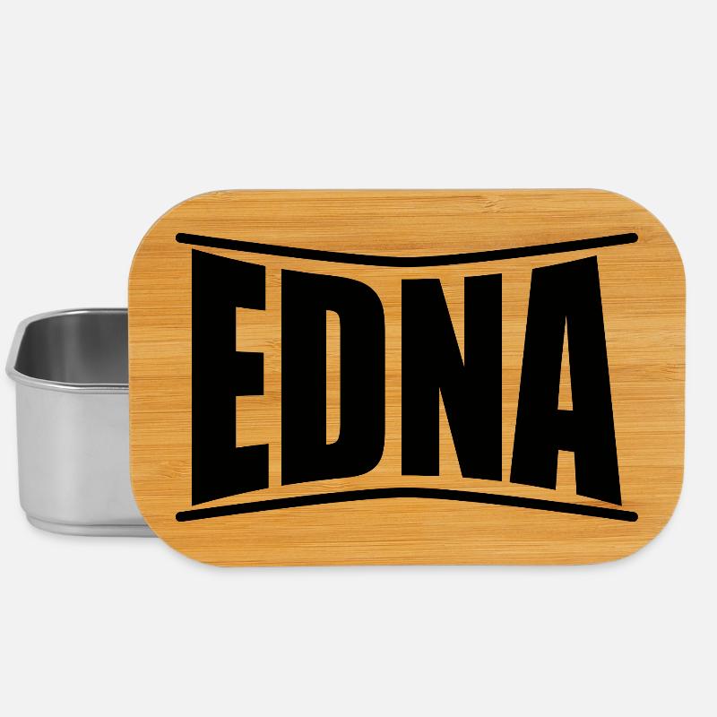 Edna T-Shirt Geschenkidee - Lunch Box - Silber