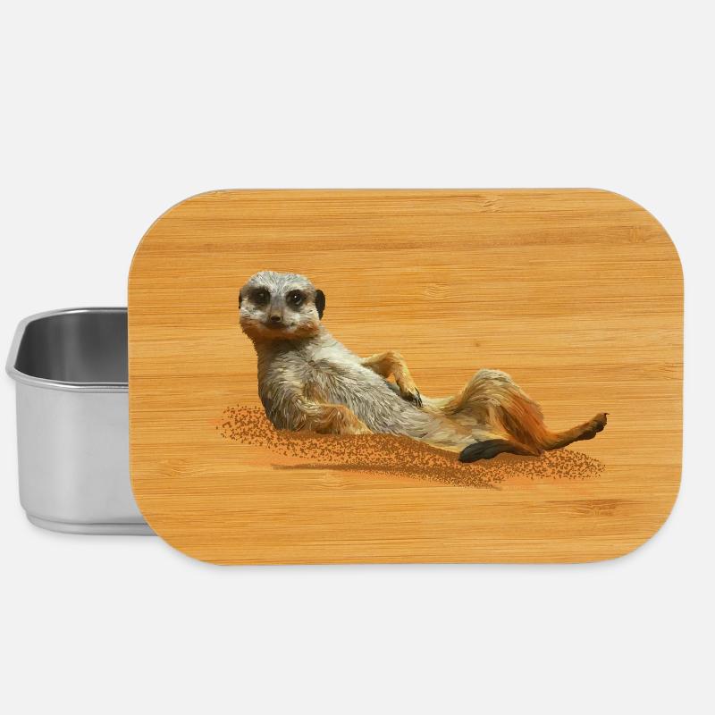 Suricate - Boîte à goûter - argent