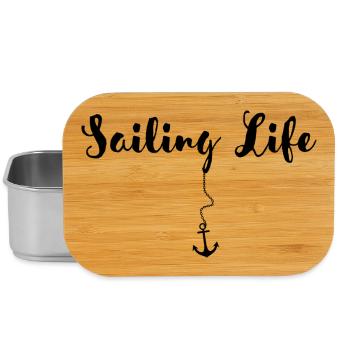 Sailing & Boating - Sail Love - Lunch Box - silver - Front