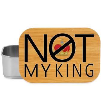 Not My King - Lunch Box - silver - Front