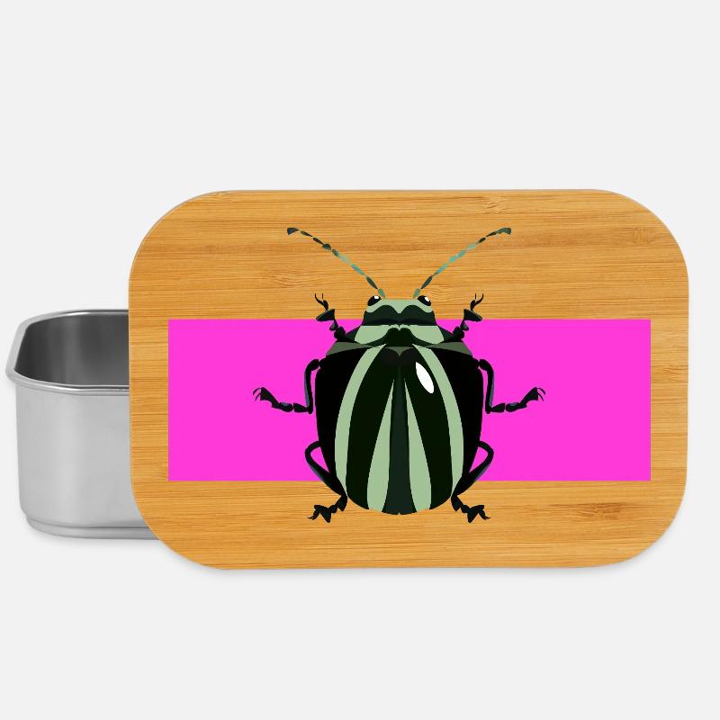 Abstract bug desgin - Lunch Box - Silber