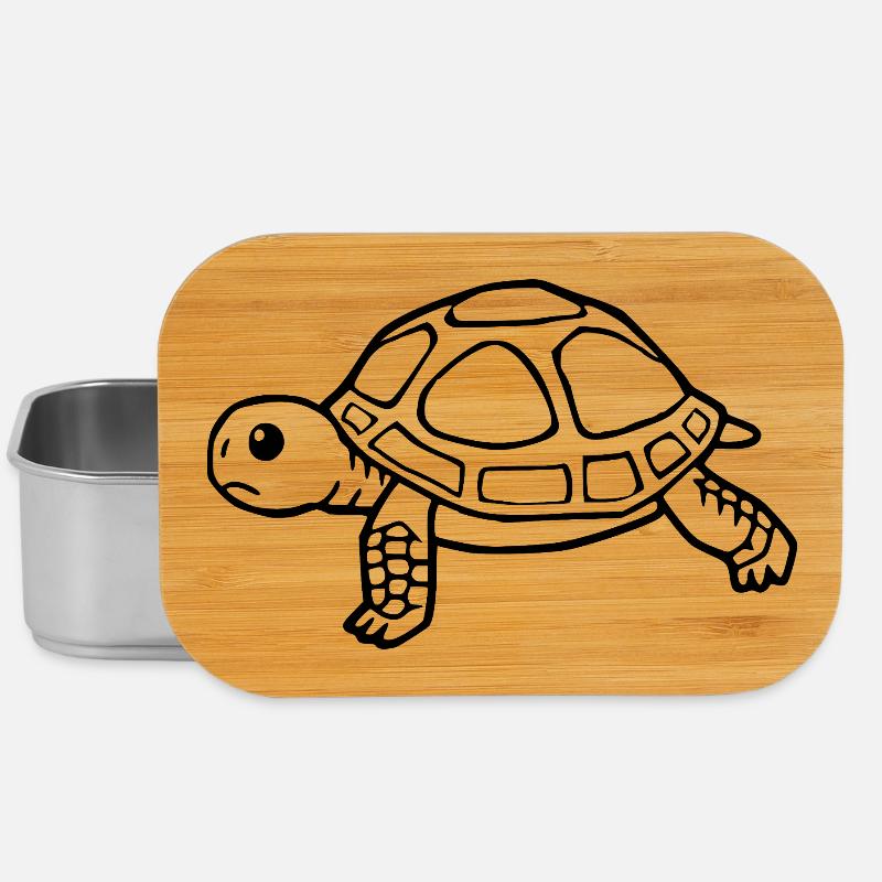Schildkröten Schildkröten - Lunch Box - Silber
