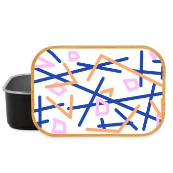 the confused life - Lunch Box - black - Front