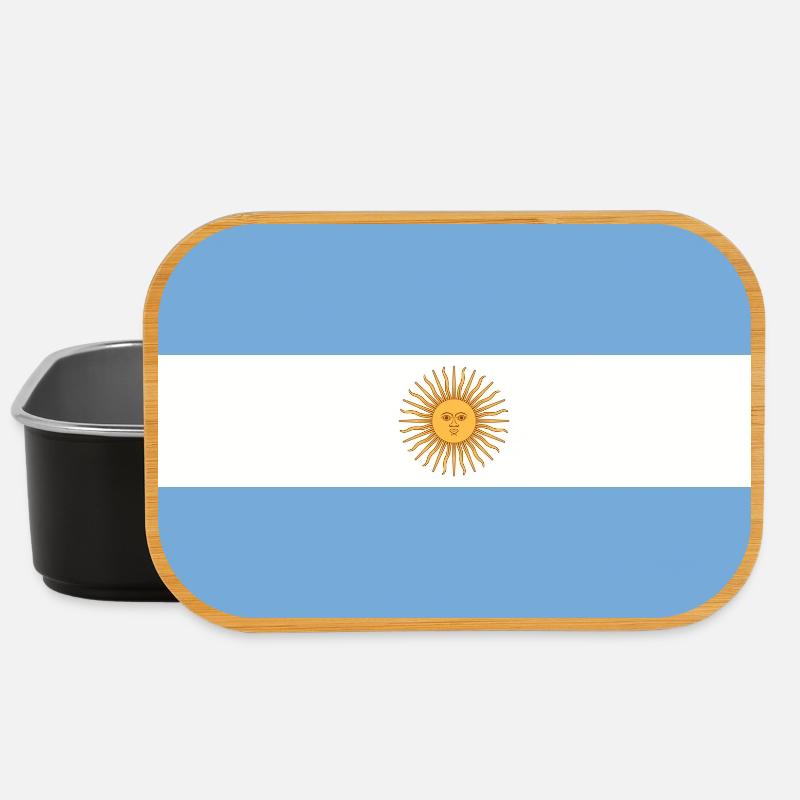 Argentinean flag - Lunch Box - black