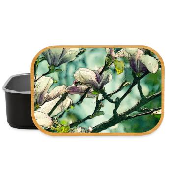 Magnolie Vintage Design - Lunch Box - Schwarz - Vorne