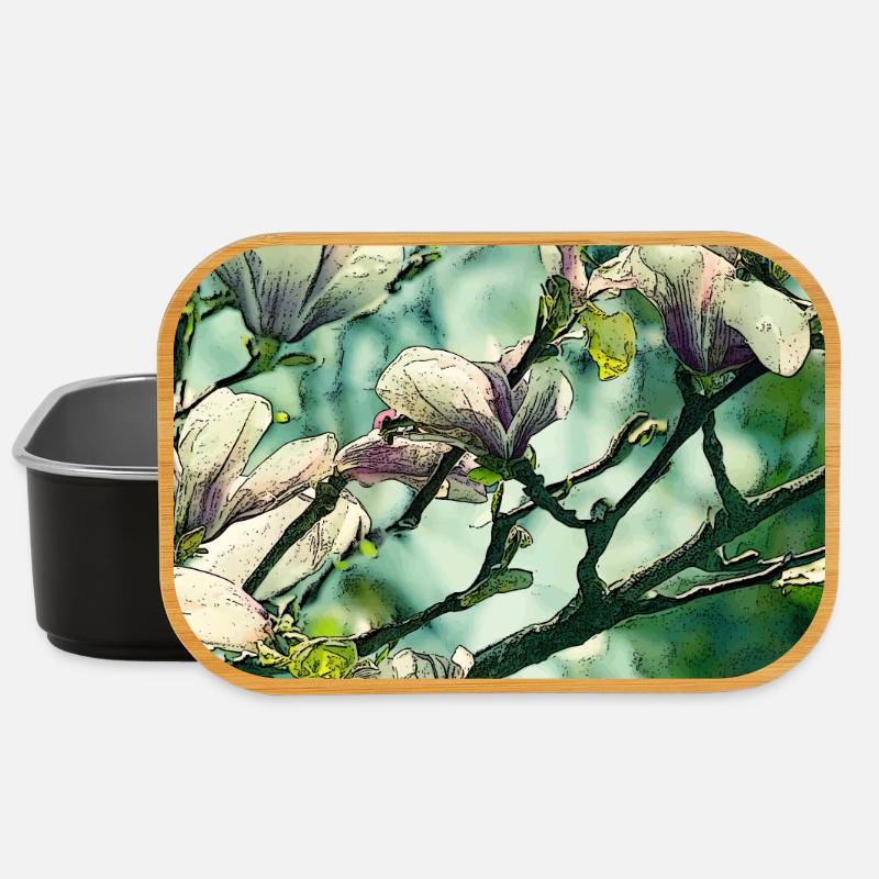 Magnolie Vintage Design - Lunch Box - Schwarz