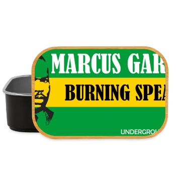 Garvey Burning Spear T-Shirt - Lunch Box - black - Front