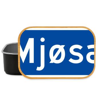 Der Mjøsa-See - Lunch Box - Schwarz - Vorne