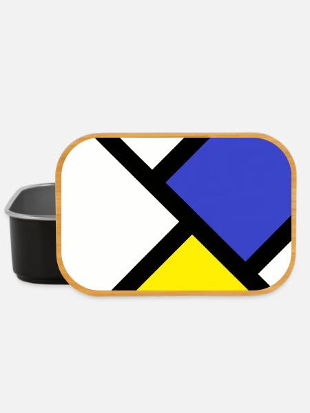 Contre-composition selon « De Stijl » - Boîte à goûter - noir