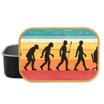 Funny Programmer Gift for Software Developer - Lunch Box - black - Front