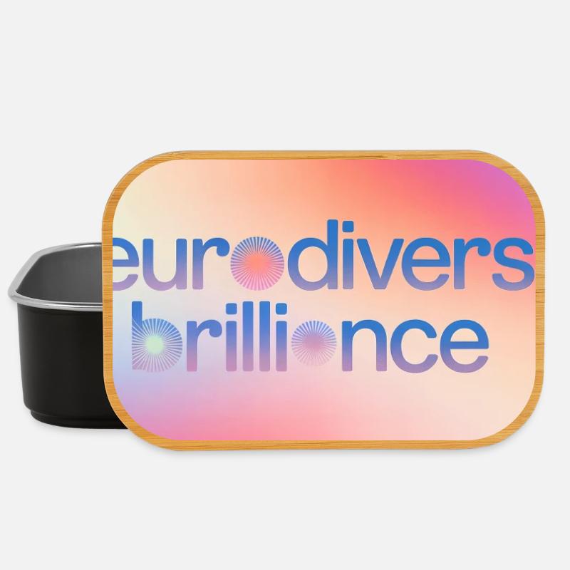 Neurodiversité Brillance - Boîte à goûter - noir