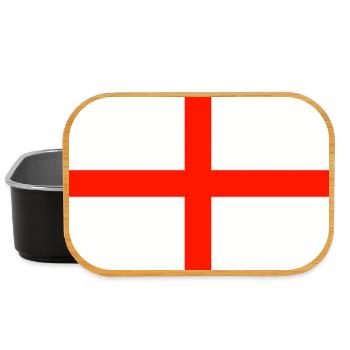 Drapeau anglais - Boîte à goûter - noir - Devant