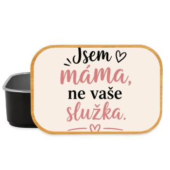 Ich bin Mama, nicht deine Putzfrau - Lunch Box - Schwarz - Vorne