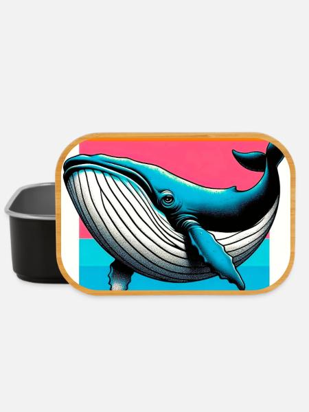 Wal - Lunch Box - Schwarz