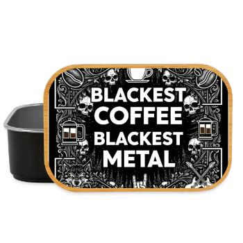 Blackest_Coffee_Blackest_Metal_02 - Lunch Box - Schwarz - Vorne