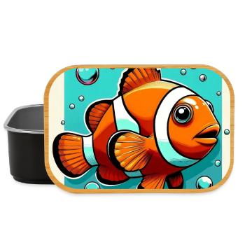 Clownfish - Lunch Box - black - Front