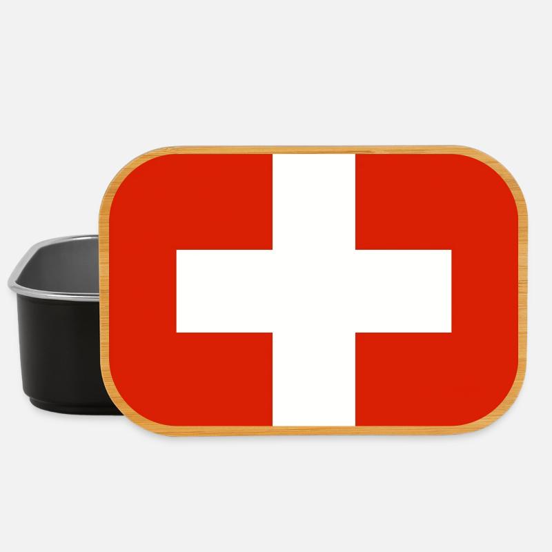 Switzerland - Lunch Box - black