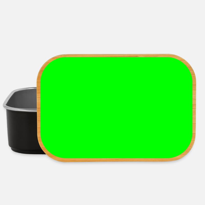 grüner Hintergrund Textur Vorlage personalisieren - Lunch Box - Schwarz