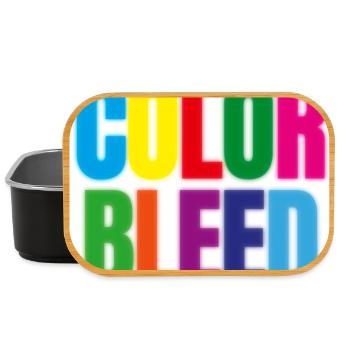 ColorBleed - Lunch Box - Schwarz - Vorne