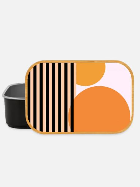Geometri Abstrakt kunst - Matboks - svart