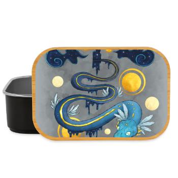 Blue Ink Spirits : Serpent Quetzalcoatl - Poster - Boîte à goûter - noir - Devant