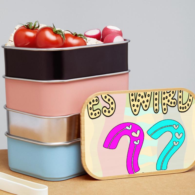 BABYSPRÜCHE - ES WIRD EIN MÄDCHEN ODER JUNGE FRAGE Lunch Box