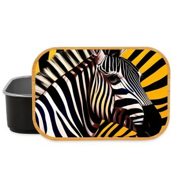 Zebra - Lunch Box - Schwarz - Vorne