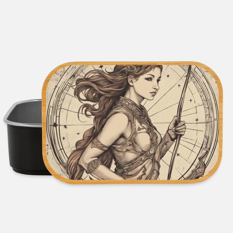 Zodiac Sagittarius - Lunch Box - Schwarz